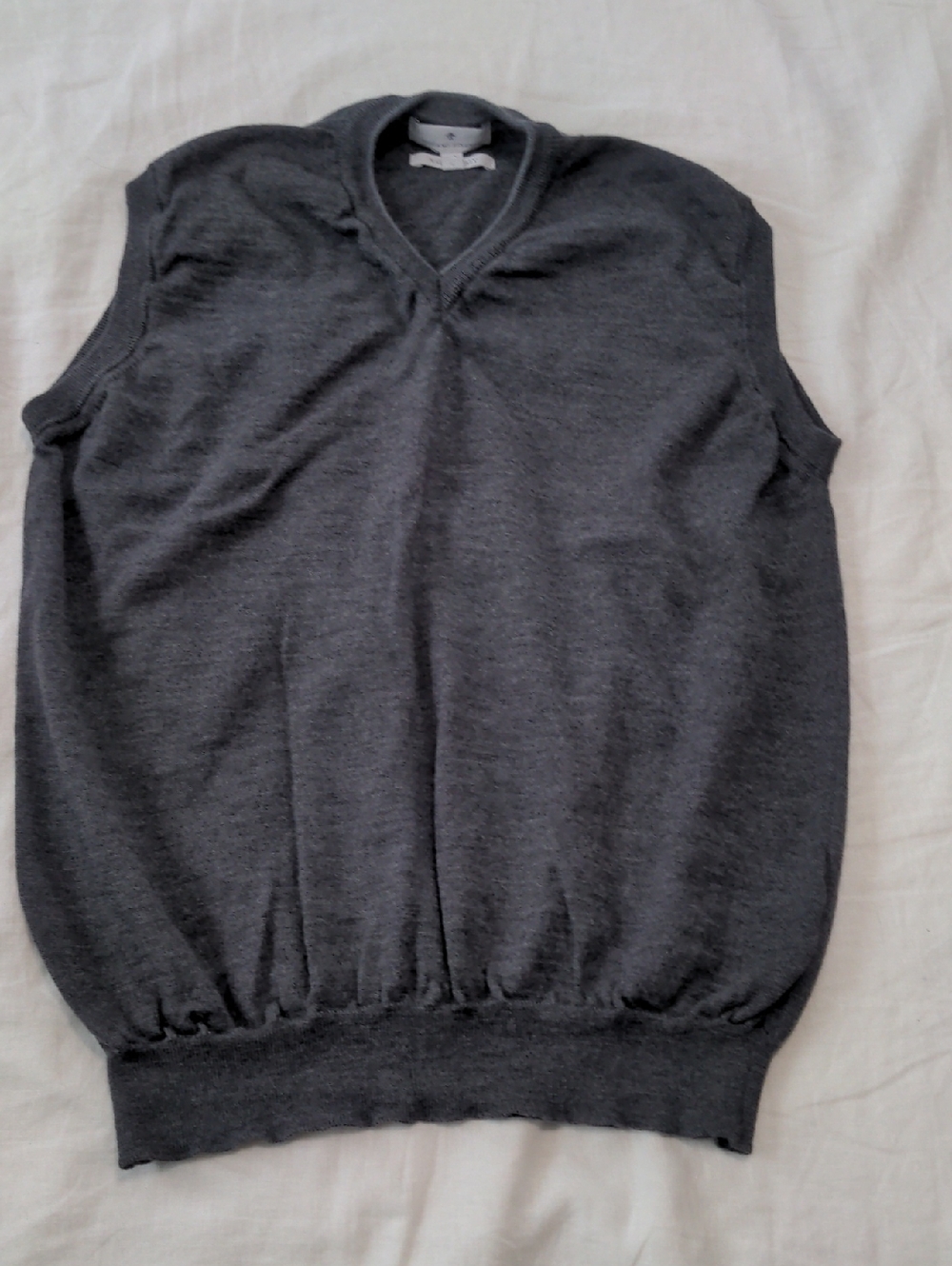 Toscano Firenze 100% Merino Wool Vest Size L